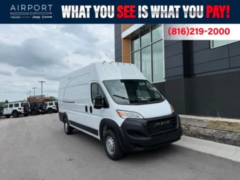 White 2026 Ram ProMaster 3500 Super High Roof for sale in Platte City, MO
