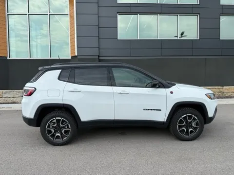 Photos of 2026 Jeep Compass Trailhawk for sale in Platte City, MO at Airport Chrysler Dodge Jeep Ram