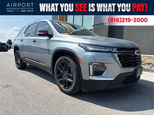Used 2023 Chevrolet Traverse Premier with VIN 1GNEVKKW9PJ312186 for sale in Kansas City