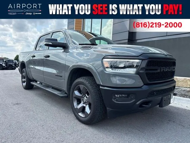 Used 2020 RAM Ram 1500 Pickup Big Horn/Lone Star with VIN 1C6SRFFT6LN382634 for sale in Kansas City