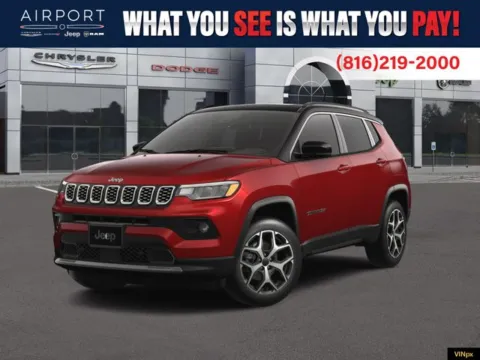 Red 2026 Jeep Compass Limited for sale in Platte City, MO