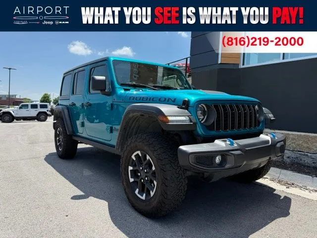 Unknown 2024 Jeep Wrangler Rubicon 4xe for sale in Platte City, MO