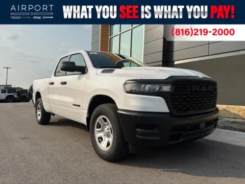 White 2026 Ram 1500 Tradesman for sale in Platte City, MO