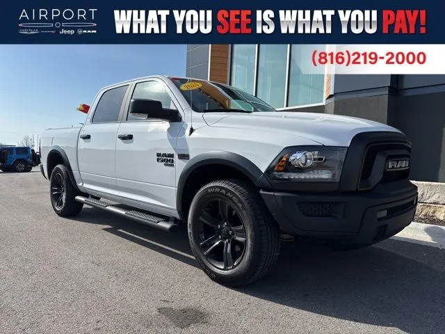 Used 2024 RAM Ram 1500 Classic Warlock with VIN 1C6RR7LT7RS184681 for sale in Kansas City