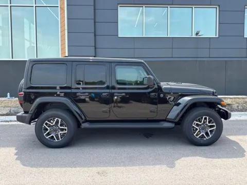 Photos of 2026 Jeep Wrangler Sahara for sale in Platte City, MO at Airport Chrysler Dodge Jeep Ram