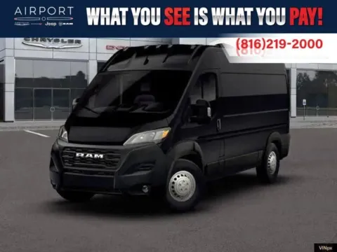 Black 2026 Ram ProMaster 2500 High Roof for sale in Platte City, MO