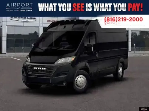 Black 2026 Ram ProMaster 2500 High Roof for sale in Platte City, MO
