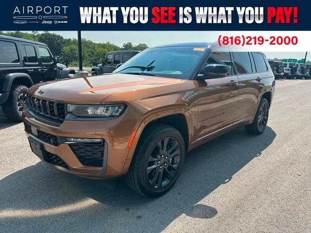 Used 2026 Jeep Grand Cherokee L Limited Reserve with VIN 1C4RJKBR7T8579554 for sale in Kansas City