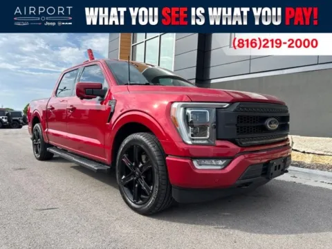 Red 2022 Ford F-150 Lariat for sale in Platte City, MO