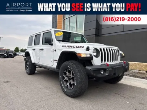 White 2023 Jeep Wrangler Rubicon for sale in Platte City, MO