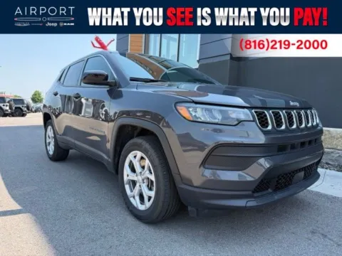 Gray 2024 Jeep Compass Sport for sale in Platte City, MO