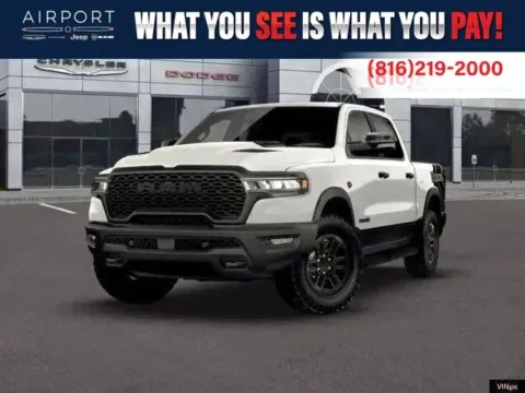 White 2026 Ram 1500 Rebel for sale in Platte City, MO