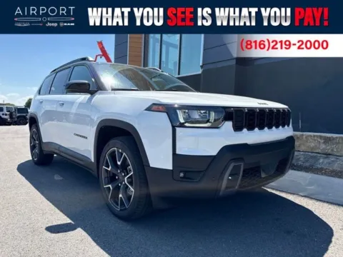 White 2026 Jeep Cherokee Overland for sale in Platte City, MO