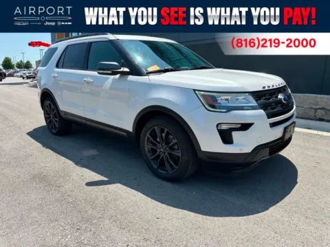White 2018 Ford Explorer XLT for sale in Platte City, MO