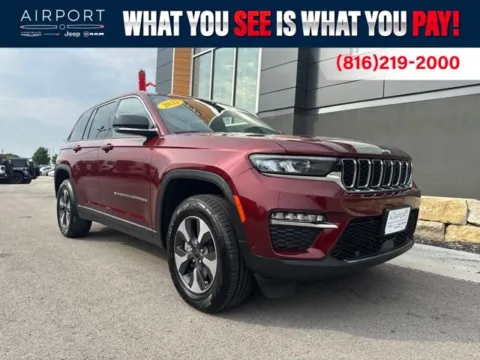 Red 2022 Jeep Grand Cherokee 4xe for sale in Platte City, MO