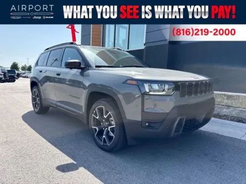 Gray 2026 Jeep Cherokee Overland for sale in Platte City, MO
