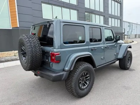 Photos of 2026 Jeep Wrangler Rubicon X for sale in Platte City, MO at Airport Chrysler Dodge Jeep Ram