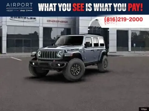 Blue 2026 Jeep Wrangler Rubicon X for sale in Platte City, MO