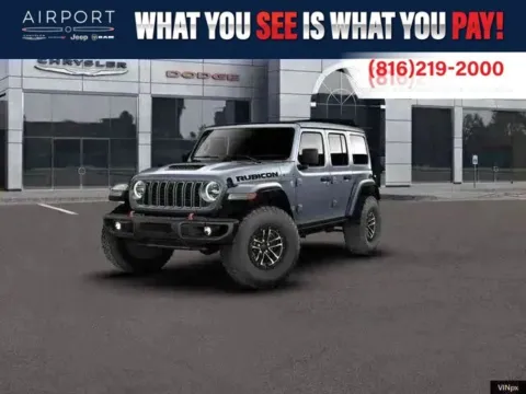 Blue 2026 Jeep Wrangler Rubicon X for sale in Platte City, MO
