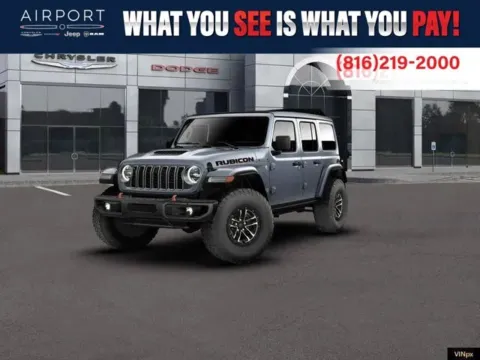 Blue 2026 Jeep Wrangler Rubicon X for sale in Platte City, MO