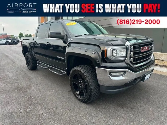 Used 2017 GMC Sierra 1500 SLE with VIN 3GTU2MEC8HG153299 for sale in Kansas City