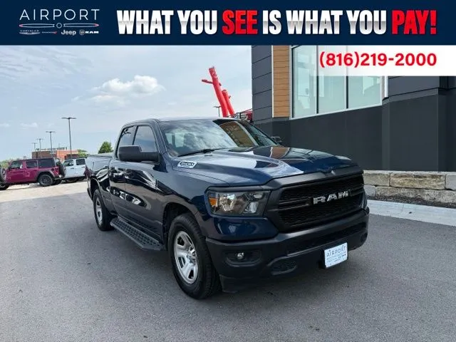 Used 2023 RAM Ram 1500 Pickup Tradesman with VIN 1C6RRFCG6PN570582 for sale in Kansas City