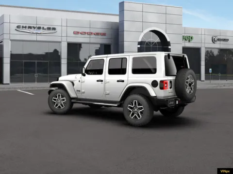 Photos of 2026 Jeep Wrangler Sahara for sale in Platte City, MO at Airport Chrysler Dodge Jeep Ram
