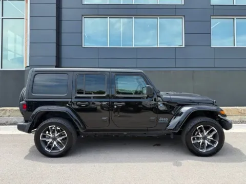 Photos of 2024 Jeep Wrangler Sport S 4xe for sale in Platte City, MO at Airport Chrysler Dodge Jeep Ram