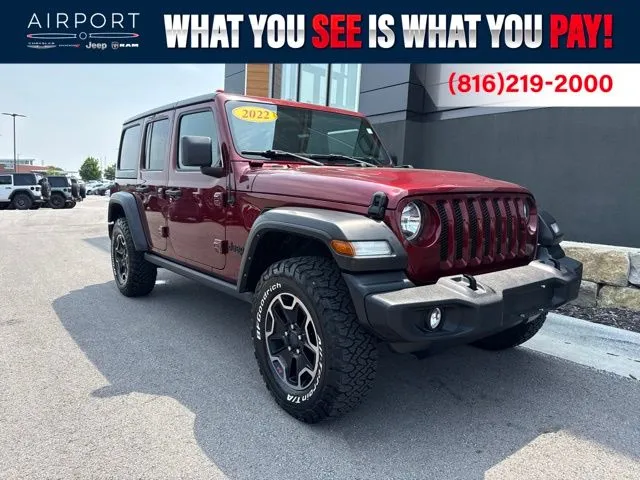 2022 Jeep Wrangler Unlimited Sport S for sale in Platte City, MO