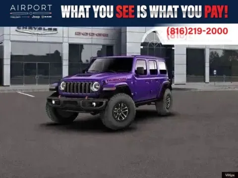 Purple 2026 Jeep Wrangler Rubicon X for sale in Platte City, MO