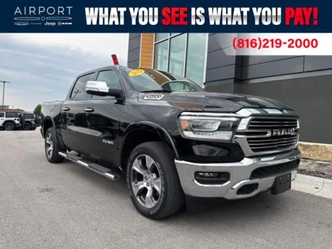Black 2022 Ram 1500 Laramie for sale in Platte City, MO