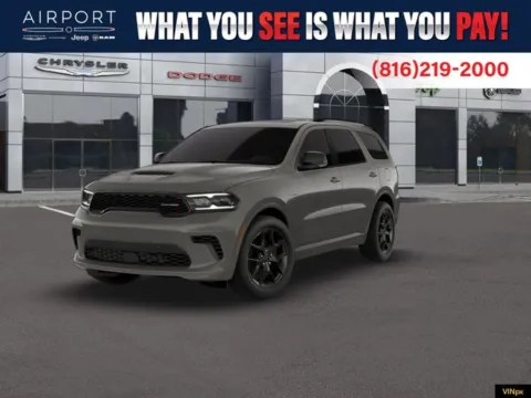 Gray 2026 Dodge Durango GT Plus HEMI V8 for sale in Platte City, MO