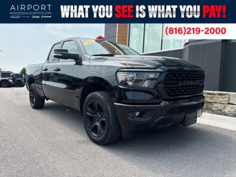 Black 2022 Ram 1500 Big Horn/Lone Star for sale in Platte City, MO