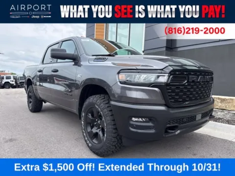 Gray 2026 Ram 1500 Warlock for sale in Platte City, MO