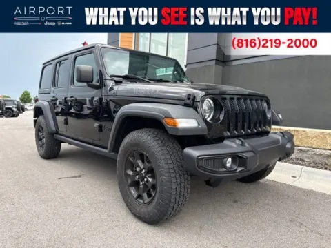 Black 2023 Jeep Wrangler Sport for sale in Platte City, MO