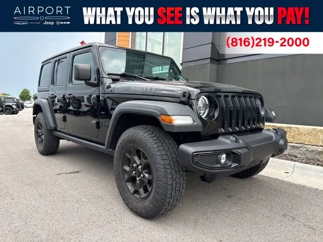 Black 2023 Jeep Wrangler Sport for sale in Platte City, MO
