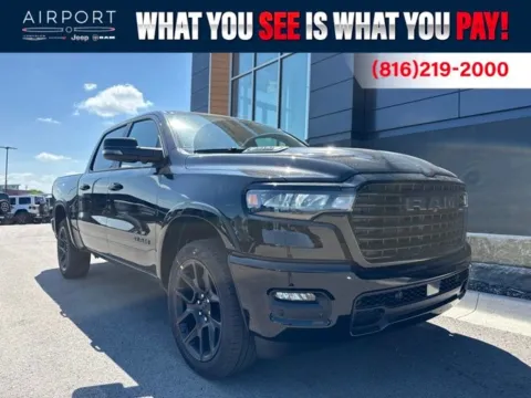 Black 2026 Ram 1500 Laramie for sale in Platte City, MO