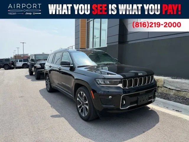 Used 2023 Jeep Grand Cherokee L Overland with VIN 1C4RJKDG4P8840074 for sale in Kansas City
