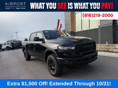 Black 2027 Ram 1500 Rebel for sale in Platte City, MO