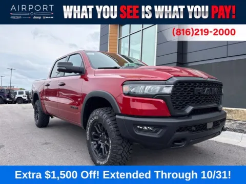 Red 2027 Ram 1500 Rebel for sale in Platte City, MO