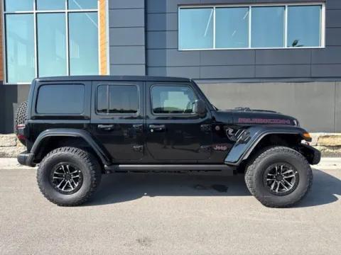 Photos of 2026 Jeep Wrangler Rubicon X for sale in Platte City, MO at Airport Chrysler Dodge Jeep Ram