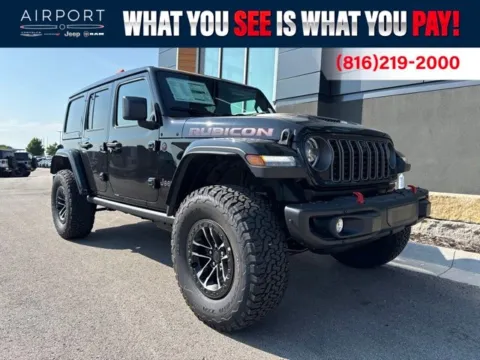 Black 2026 Jeep Wrangler Rubicon X for sale in Platte City, MO