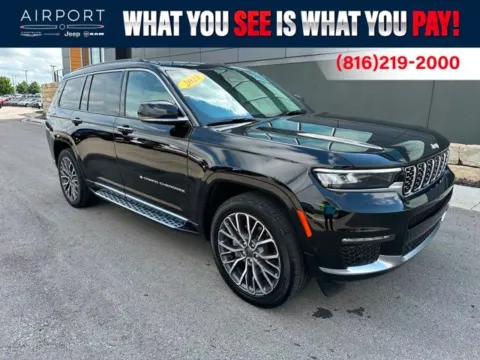 Black 2025 Jeep Grand Cherokee L Summit for sale in Platte City, MO
