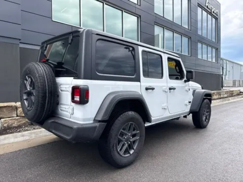 Another view of 2025 Jeep Wrangler Sport S for sale in Platte City, MO at Airport Chrysler Dodge Jeep Ram