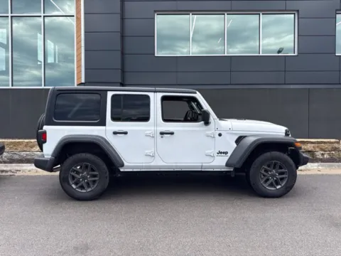 Photos of 2025 Jeep Wrangler Sport S for sale in Platte City, MO at Airport Chrysler Dodge Jeep Ram