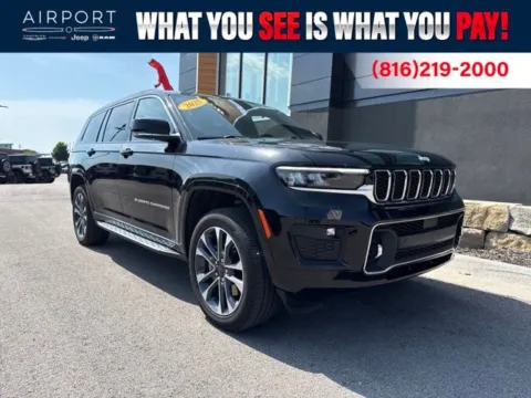 Black 2025 Jeep Grand Cherokee L Overland for sale in Platte City, MO