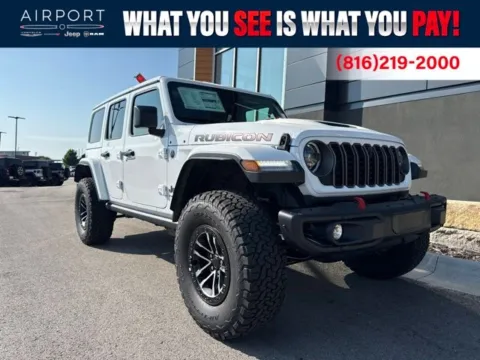 White 2026 Jeep Wrangler Rubicon X for sale in Platte City, MO