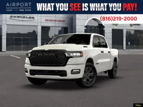 White 2026 Ram 1500 Big Horn/Lone Star for sale in Platte City, MO