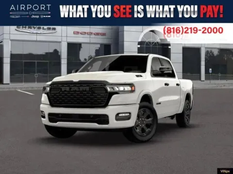 White 2026 Ram 1500 Big Horn/Lone Star for sale in Platte City, MO
