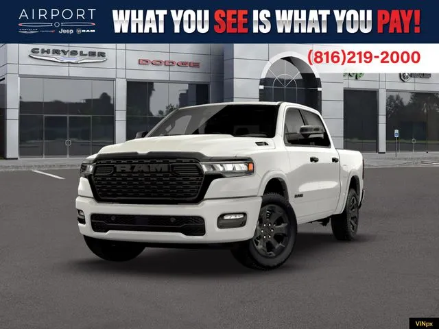 White 2026 Ram 1500 Big Horn/Lone Star for sale in Platte City, MO
